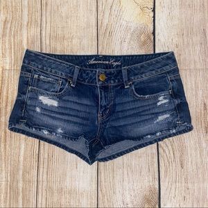 American Eagle distressed shorts